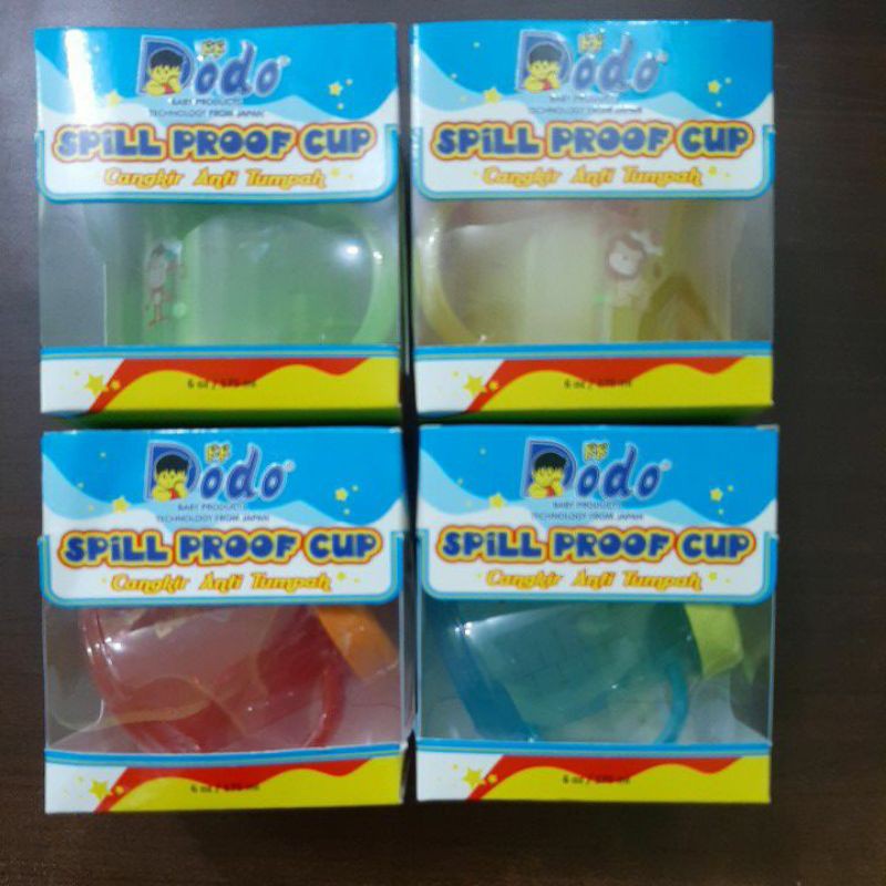 ☃Cutezz_Ching1☃Dodo Cangkir Anti Tumpah(Sprill Proof Cup) 6 OZ 175ml