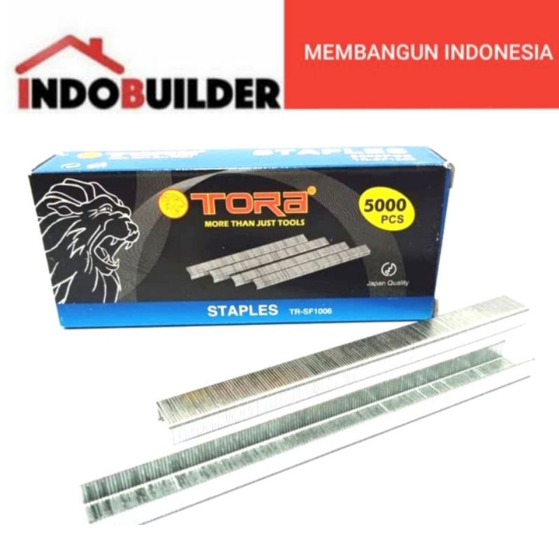 

TORA ISI REFILL STAPLES MANUAL 6 MM SF1006 MODEL U PER BOX / ISI PAKU TEMBAK