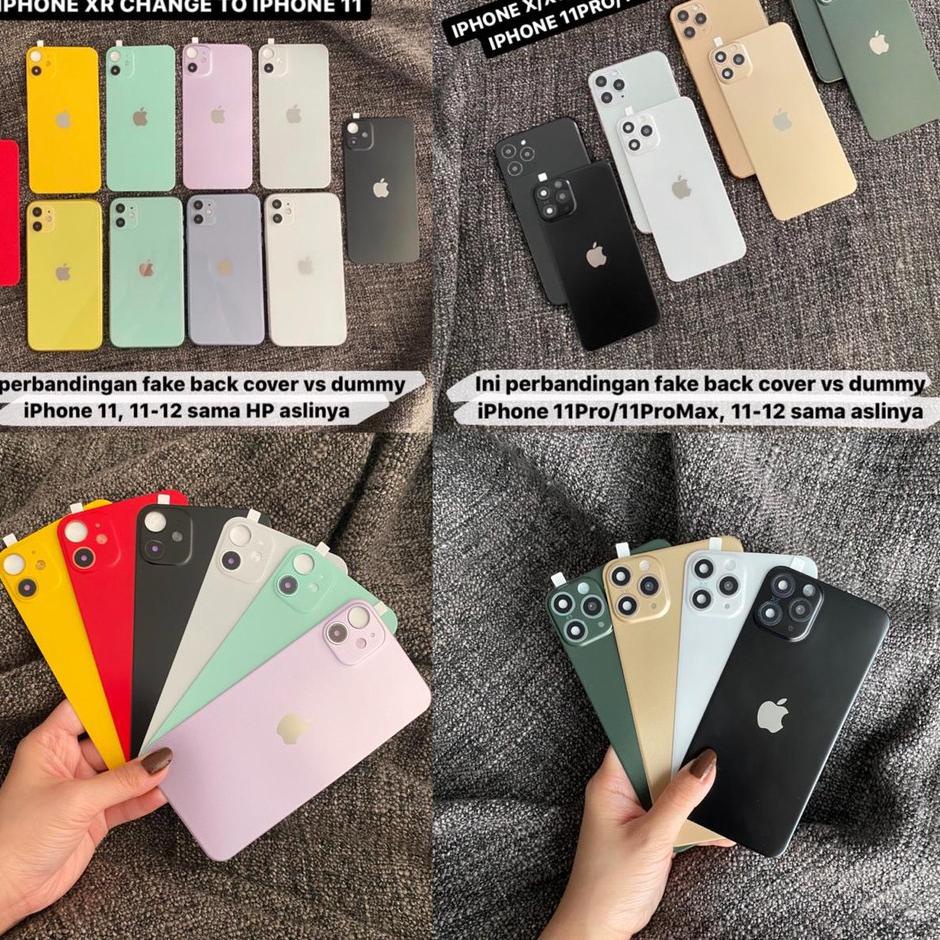 Bagus Dipakai.. fake back cover case iphone x xs xr xs max to iphone 11 11 pro 11 pro max