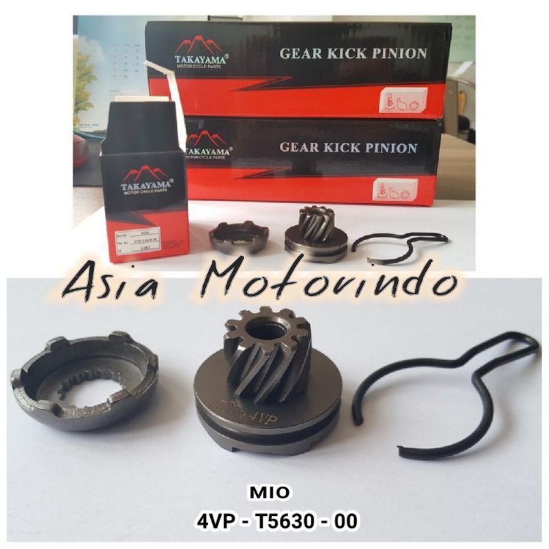 Gigi pinion stater Yamaha mio lama Mio sporty soul gigi kick stater gigi pinion stater carbu