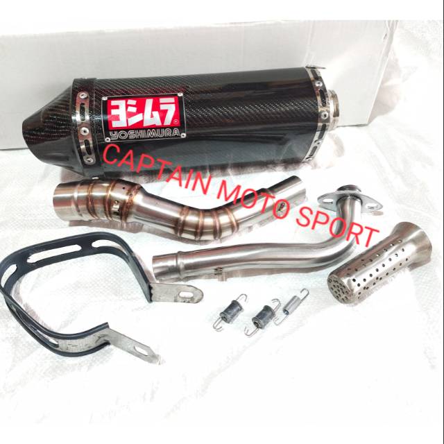 Knalpot racing Yoshimura Thailand yamaha nmax 155 old set leheran