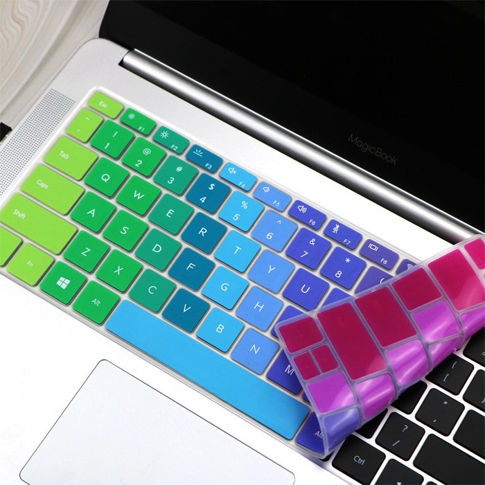 For 14 Inches Honor MagicBook Linux R5 I5i7   Soft Ultra-thin Silicone Laptop Keyboard Cover Protector