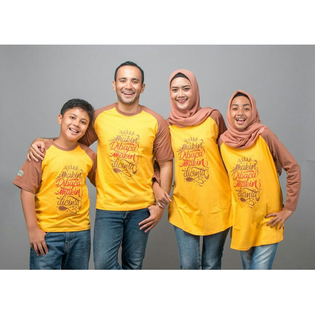 Sale Baju Lebaran Kaos Couple Family Muslim Cool Islami