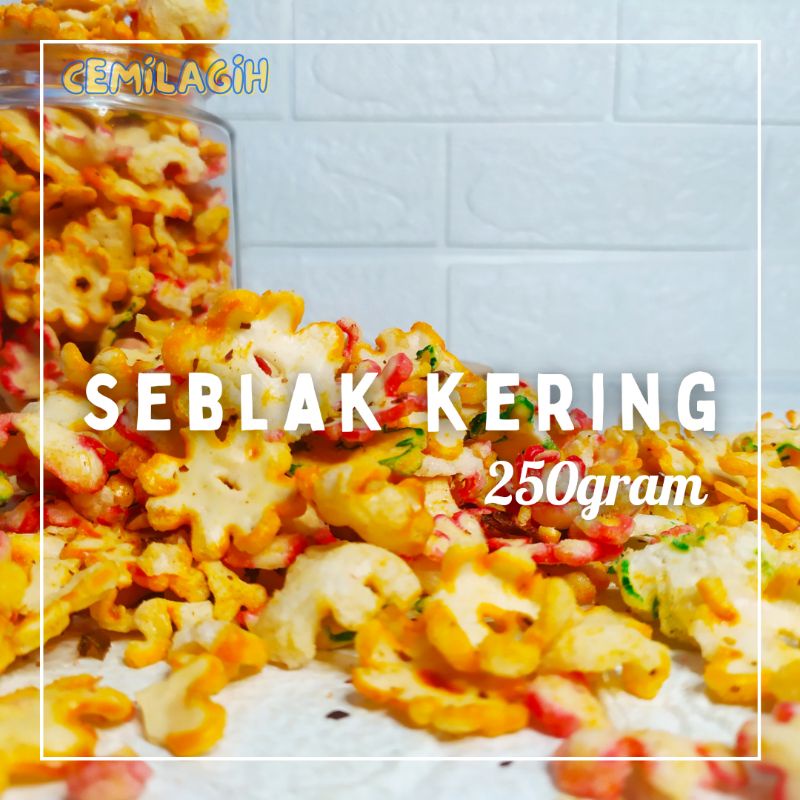 KERUPUK SEBLAK KERING 250gram