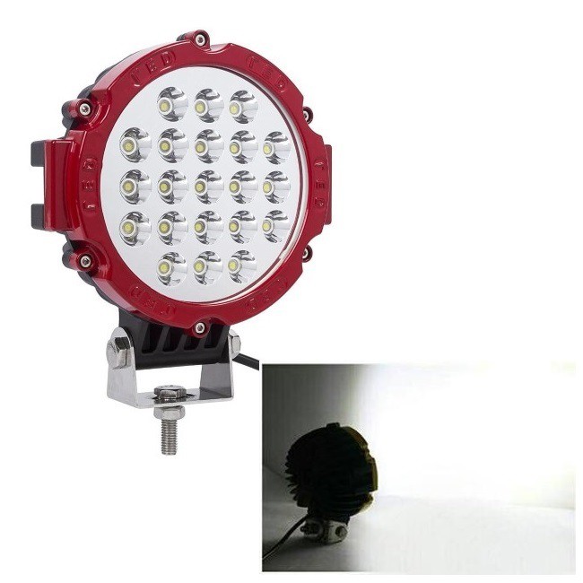 Lampu LED Sorot Tembak Cree 63W 21 Titik Mata 63 Watt Mobil Motor Jeep Worklight 63Watt W63 Offroad