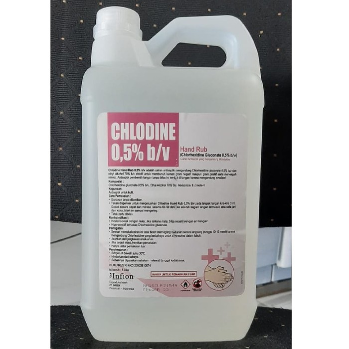 Kiddo Chlodine Hand Rub 5Liter