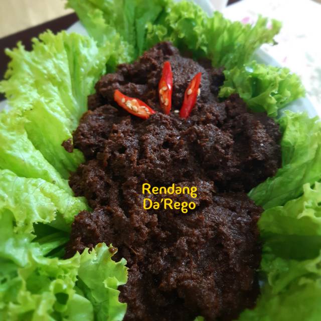 

Rendang daging Da'Rego 500gr