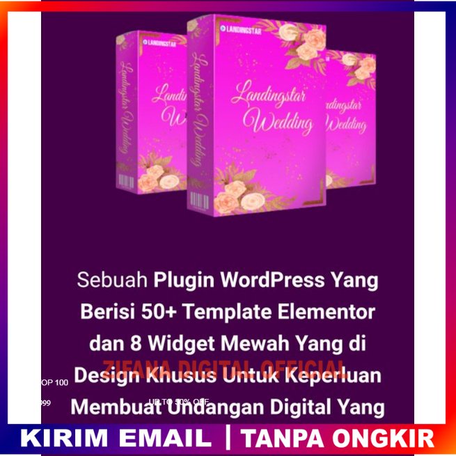 LANDINGSTAR WEDDING PLUGIN - UNDANGAN ONLINE WEBSITE  VIDEO - WEDDINGPRESS WORDPRESS ZIFANA DIGITAL