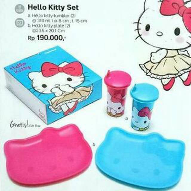 

Hello Kitty Set free gift box Kado