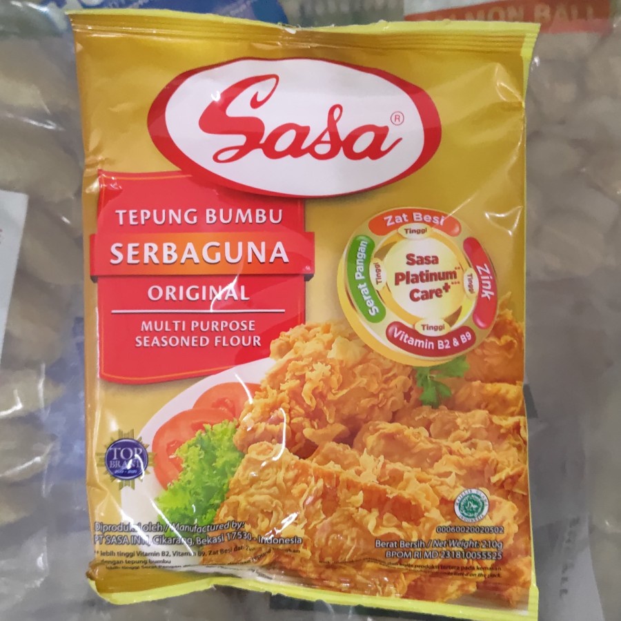 

Sasa tepung bumbu serbaguna original 210 gr