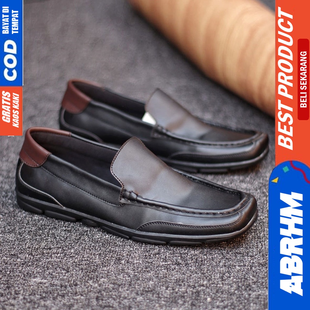 Abrhm Drain - Sepatu Formal Pria Pantofel