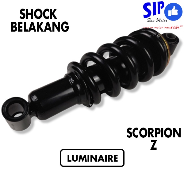 Shock Breaker SCORPIO Z  Shock belakang peredam kejut [WARNA HITAM]