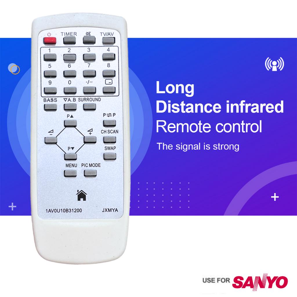 REMOTE TV SANYO PUTIH 31200 TABUNG REMOT PENGGANTI