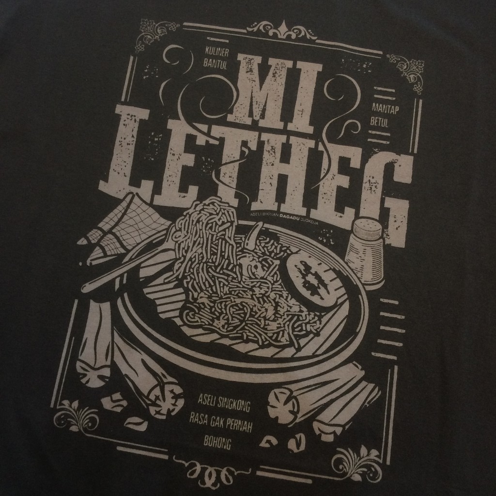 KAOS DAGADU JOGJA ASLI MURAH ORIGINAL PENDEK MIE LETHEG DAN JOGJA CLOSER