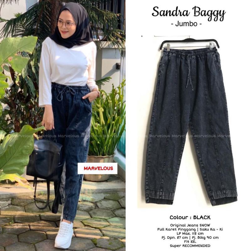 sandra baggy joger levis termurah terbaru