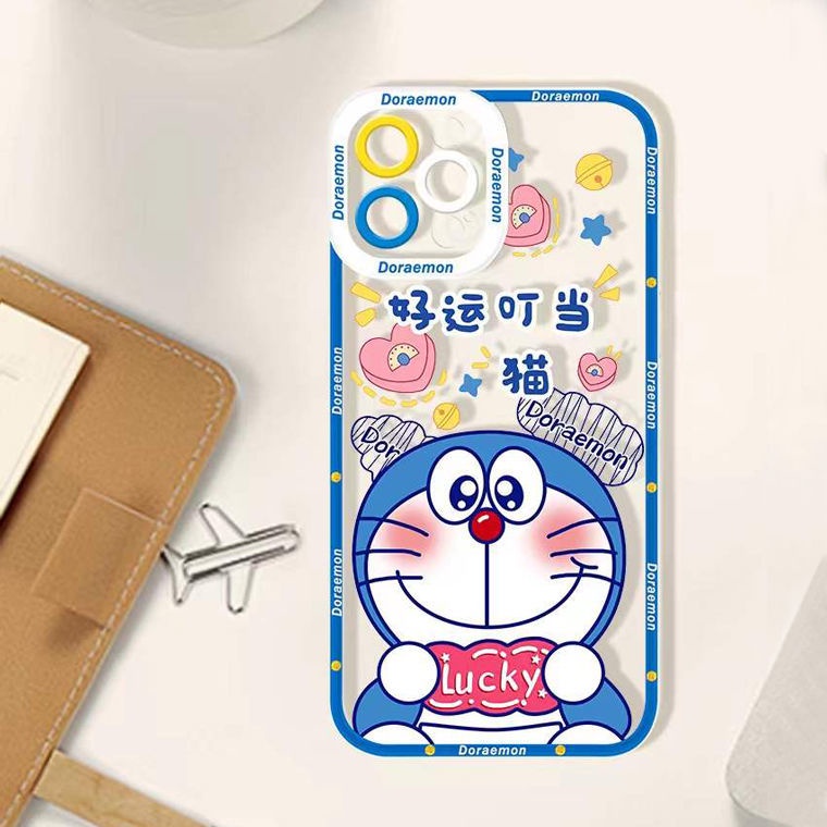 Soft Case TPU Transparan Motif Kucing Untuk Iphone 13 Pro Max / 12 / 11 / XS / XR / X / 8 / 7 / 6 Plus / SE 2020