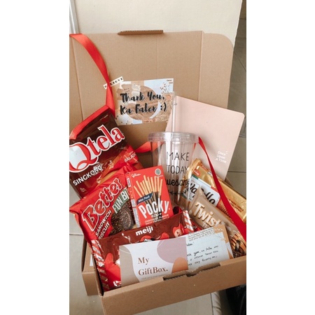 

KADO SNACK KADO MURAH WISUDA ULTAH Request Giftbox (+ Bubblewrap)