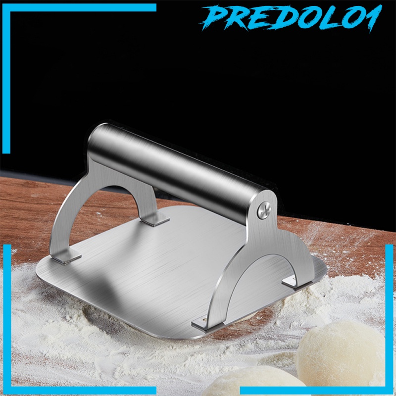 (Predolo1) Alat Press Daging Burger Profesional Anti Lengket