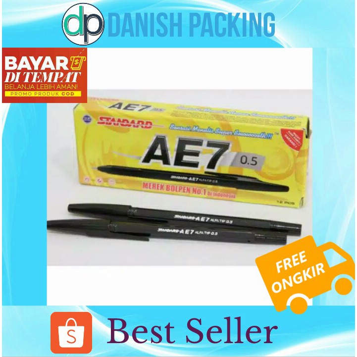 

Pulpen Tulis Hitam Ae7 Standart Satuan