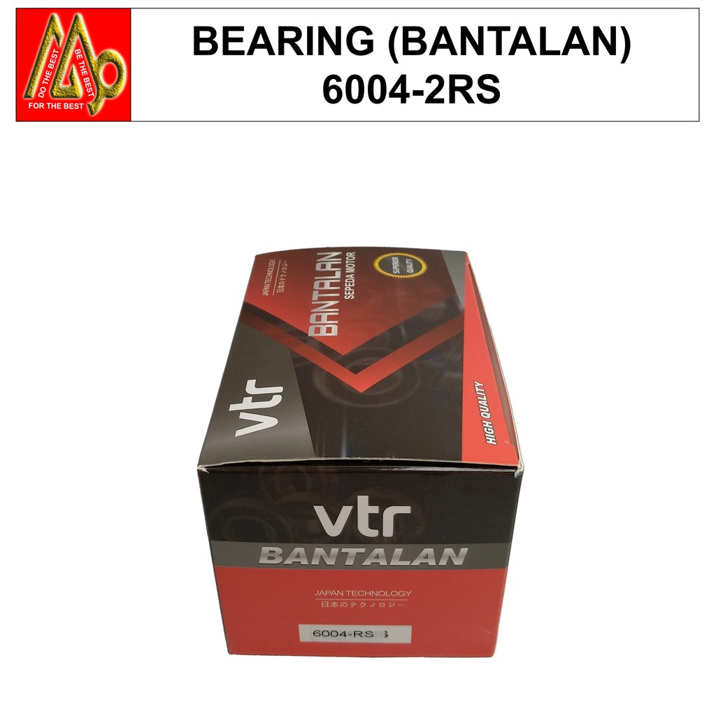 6004-2RS / VTR / Bearing (Lahar Roda) (Bantalan)