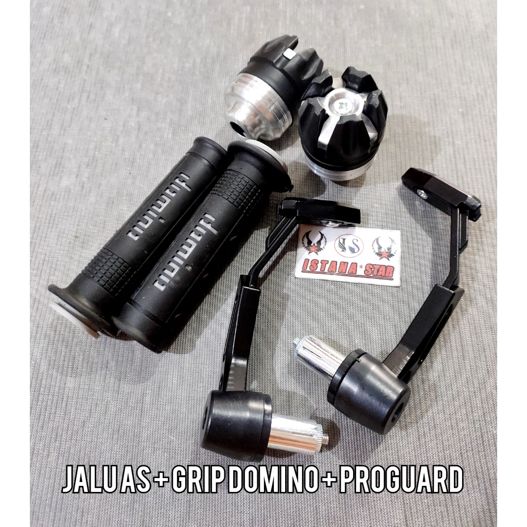 [PAKET 3in1] Proguard Robot Plus Jalu As Roda Depan plus grip domino