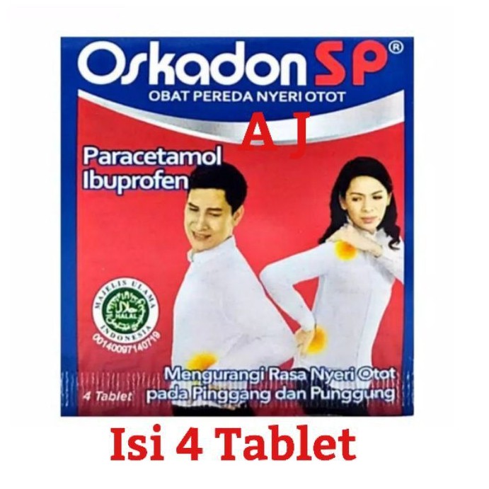 Oskadon Sp - Obat Pereda Nyeri Otot Untuk Pinggang dan Punggung