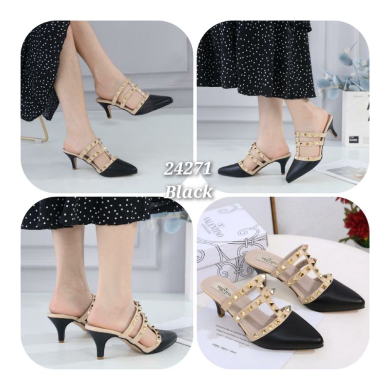 Heel vl wanita import Murah kode 24271