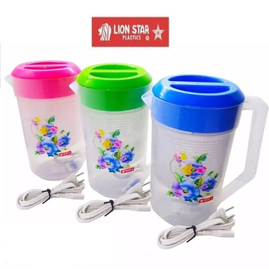 TEKO LISTRIK PLASTIK LION STAR 2.1 LITER L MUG LISTRIK 2.1 L LION STAR