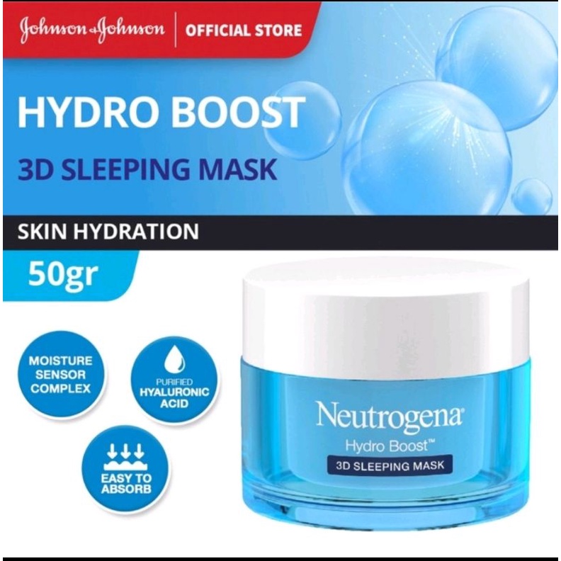 Neutrogena Hydro Boost Sleeping Mask 50gr