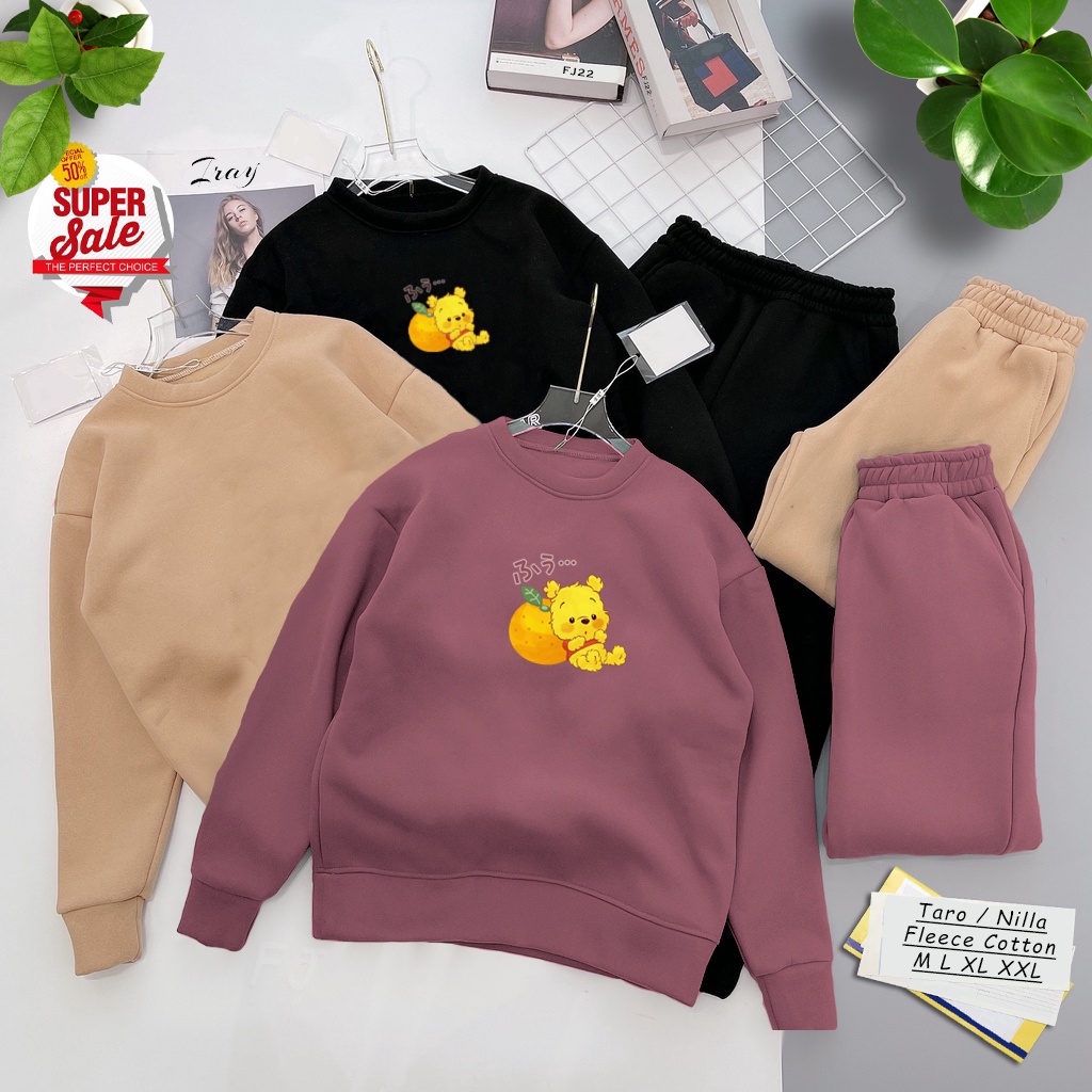 🅳🅵 Sweater Winnie The Poch | Sweter Pria &amp; Wanita | Dhea Fashion