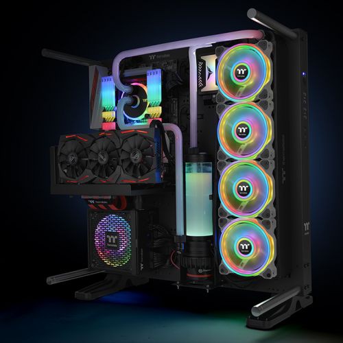 Thermaltake Riing Quad 14 RGB Radiator Fan TT Premium Edition 3Pack/Fa