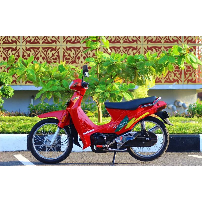 Striping Lis Sticker Standar Ori Suzuki Crystal Tune 1993 Striping Crystal Cristal