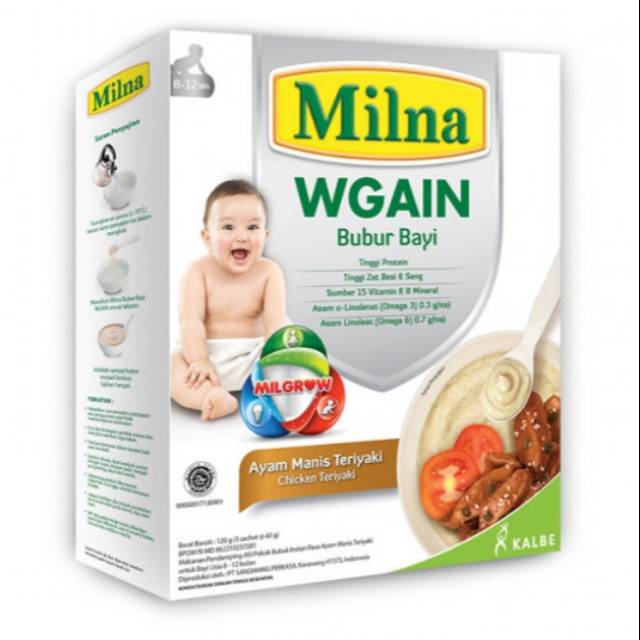 Milna Wgain Bubur Bayi 8-12 Month