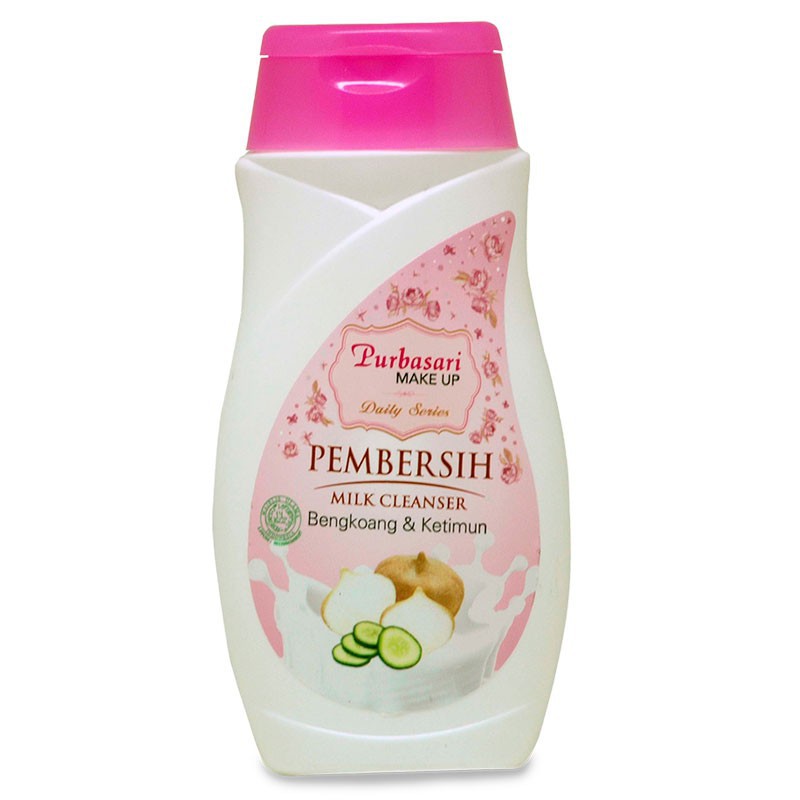 Purbasari Pembersih Milk Cleanser (Bengkoang &amp; Ketimun) 100ml