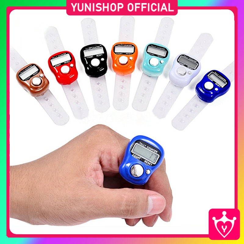 Tasbih Digital LED Mini / Dzikir Alat Hitung Digital Elektronik Finger Counter Digital / TS-33