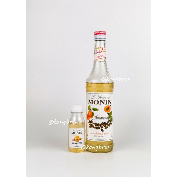 Sirup Monin Amaretto Repack 100ml - Monin Syrup Amaretto 100 ml