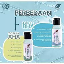 toner AHA dan BHA untuk wajah flek hitam dan jerawat bruntusan