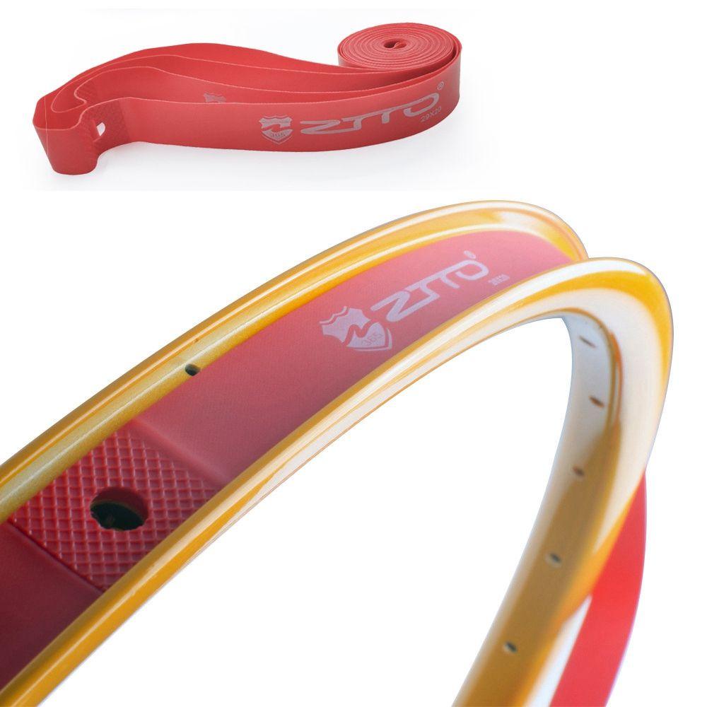 R-FLOWER 1/2pcs Rim Tapes Strips Kualitas Tinggi MTB Sepeda Gunung PVC Anti-Tusukan Liner Band Tabung