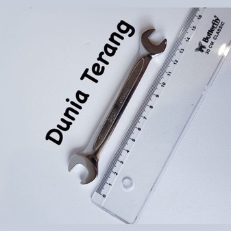 KUNCI PAS ATS 10x11 mm 10 mm 11 mm - Kunci Buka 10mmx11mm - Konci Pas 10-11- Double Open End Spanner 10mm 11mm ATS