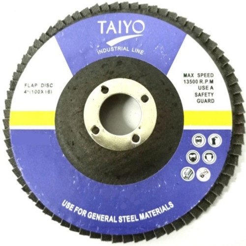 MATA AMPLAS TAIYO FLAP DISC 4 Inch 100 X 16 GRIT 80