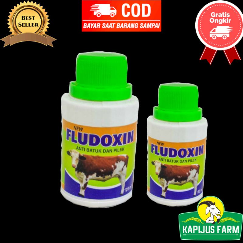 Fludoxin Obat Flu dan Batuk Sapi Kambing Domba Ampuh