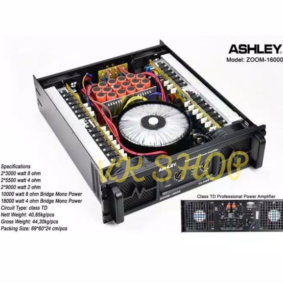 power ashley zoom16000 ORYGINAL CLASS TD ashley zoom 16000