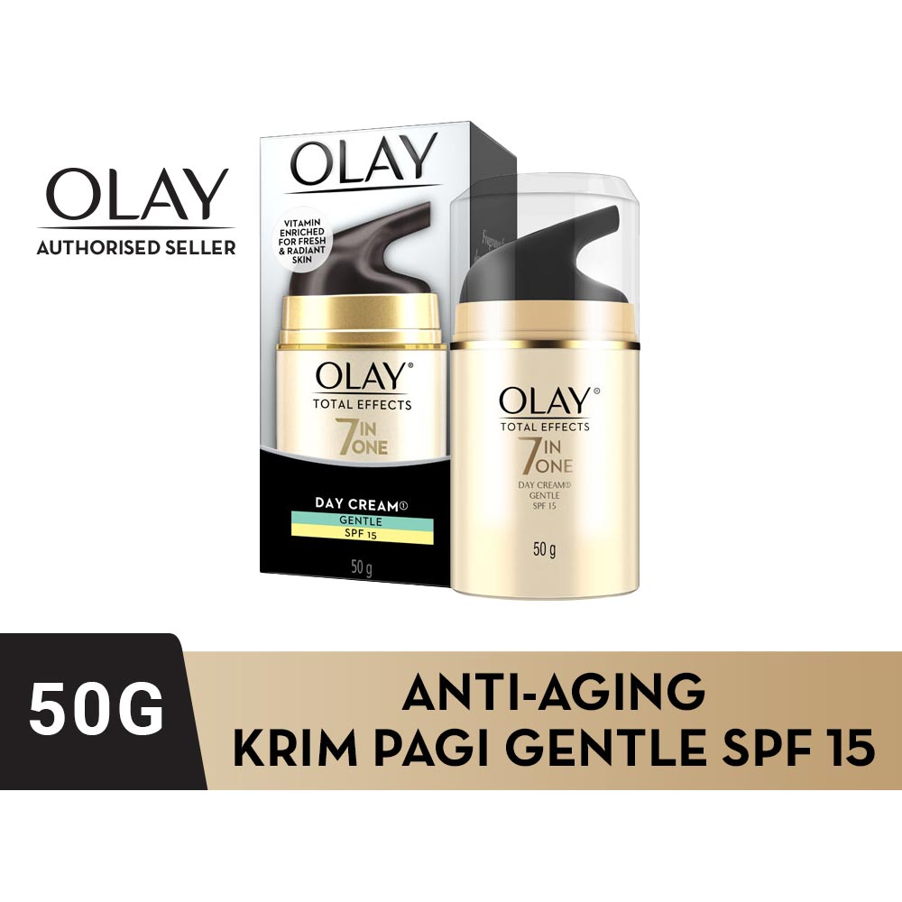 Olay Total Effects 7in1 Gentle SPF 15 Niacinamide Day Cream Skincare Antiaging 50g