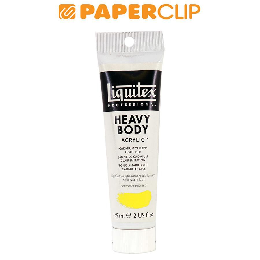 

ACRYLIC LIQUITEX HEAVY BODY S3 59ML CADMIUM YELLOW LIGHT HUE 1045159