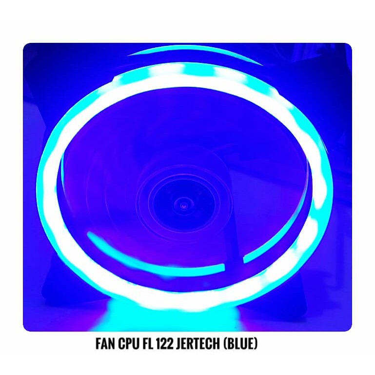 FAN CASING GAMING JERTECH FL-122 RGB / RGB RUNNING KIPAS CPU 12CM