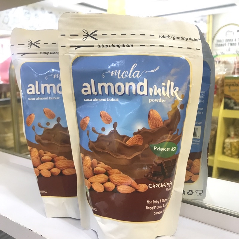 

ALMOND MILK MOLA SUSU PELANCAR ASI TINNGI KALSIUM