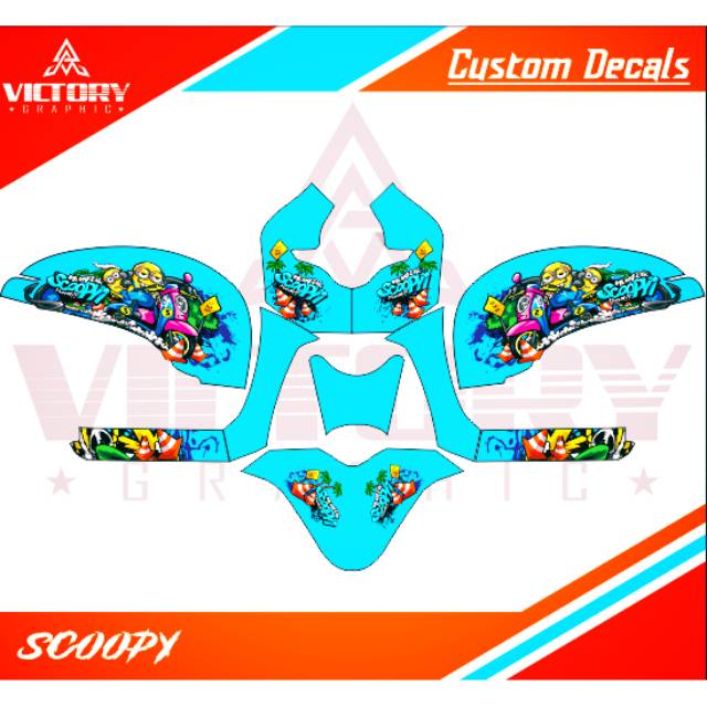 DECAL NEW SCOOPY "CUSTOM MINION"