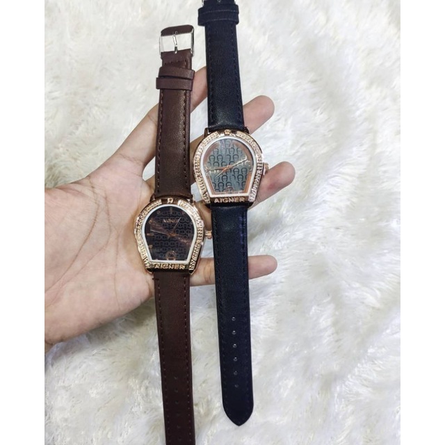 JAM TANGAN AIGNER KULIT