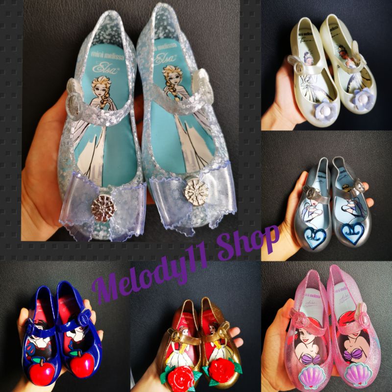 Sepatu Anak Mini Melissa Disney Princess, MiniMelissa Princess Elsa