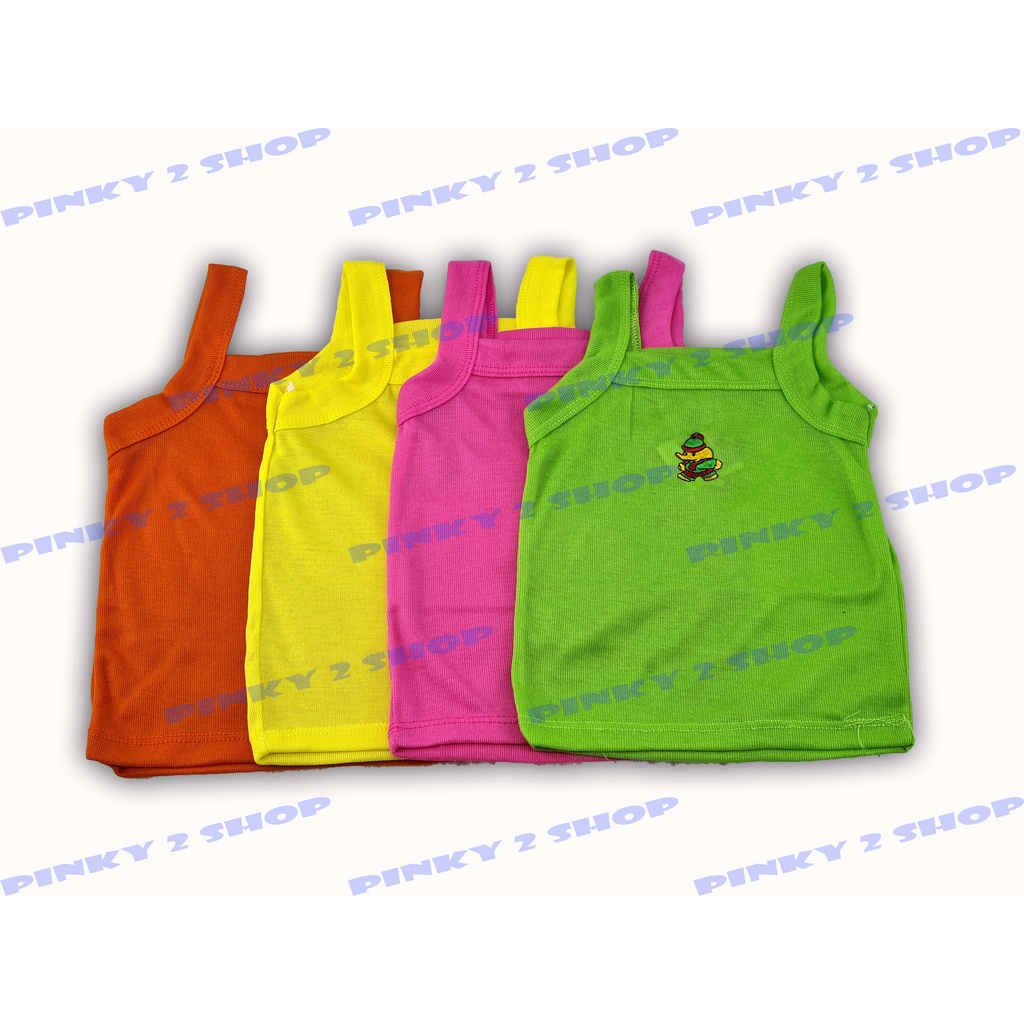 KAOS DALAMAN SINGLET TANKTOP HARIAN ANAK PEREMPUAN SIZE S,M,L,XL,XXL